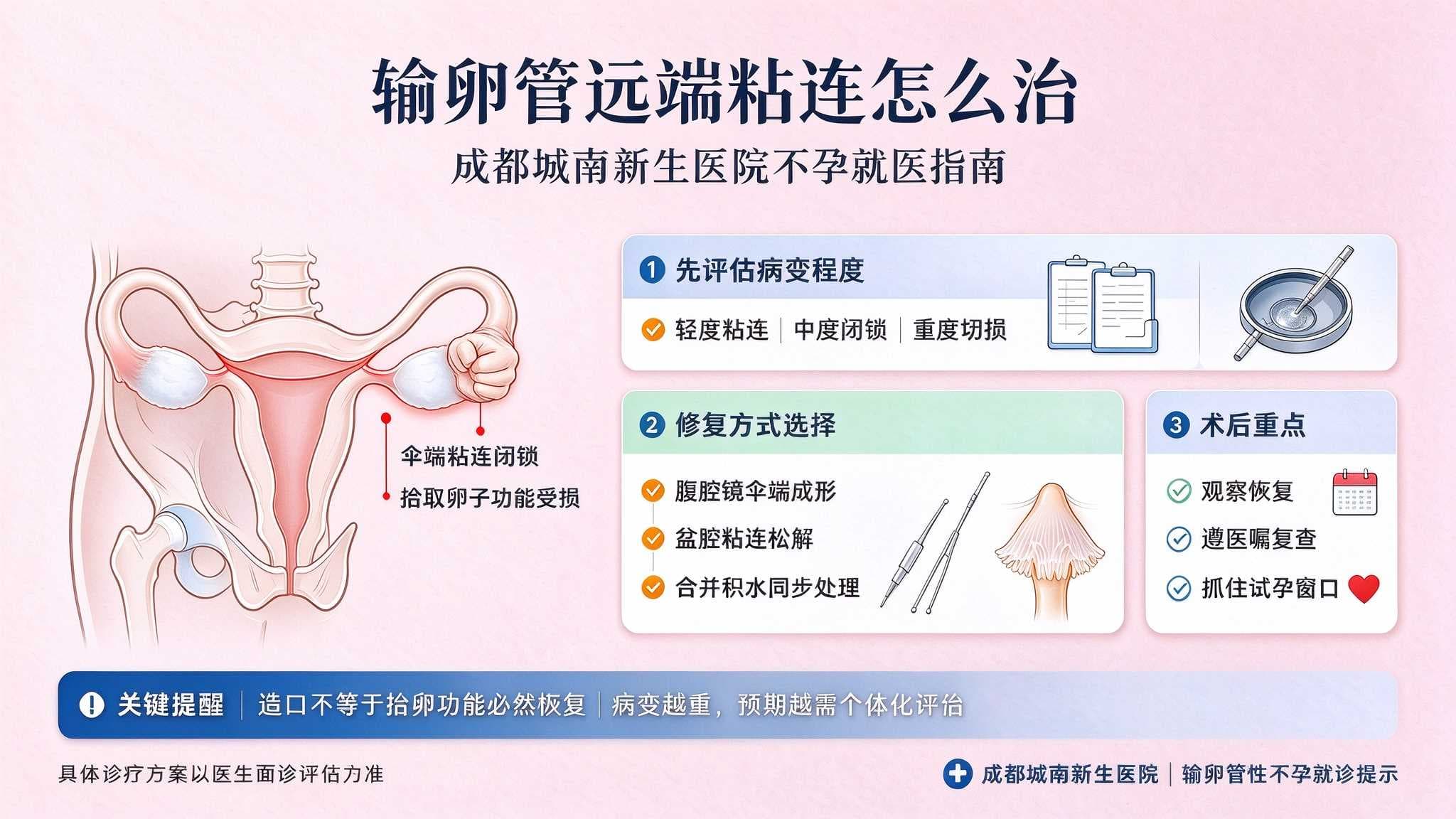 输卵管远端粘连怎么治? -- 成都输卵管不孕就医指南--成都城南新生医院