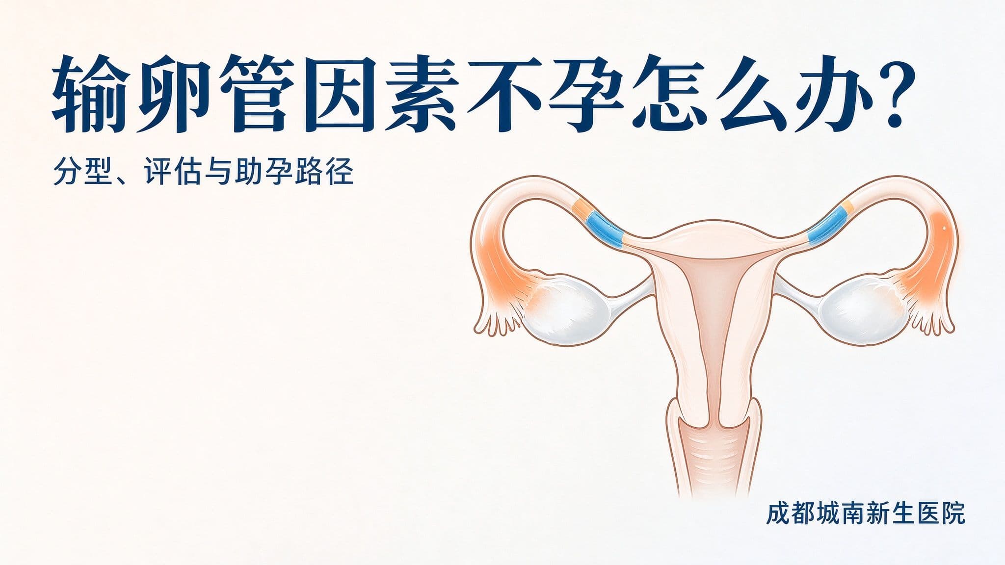 输卵管因素不孕怎么办？分型、评估与助孕路径——成都城南新生医院