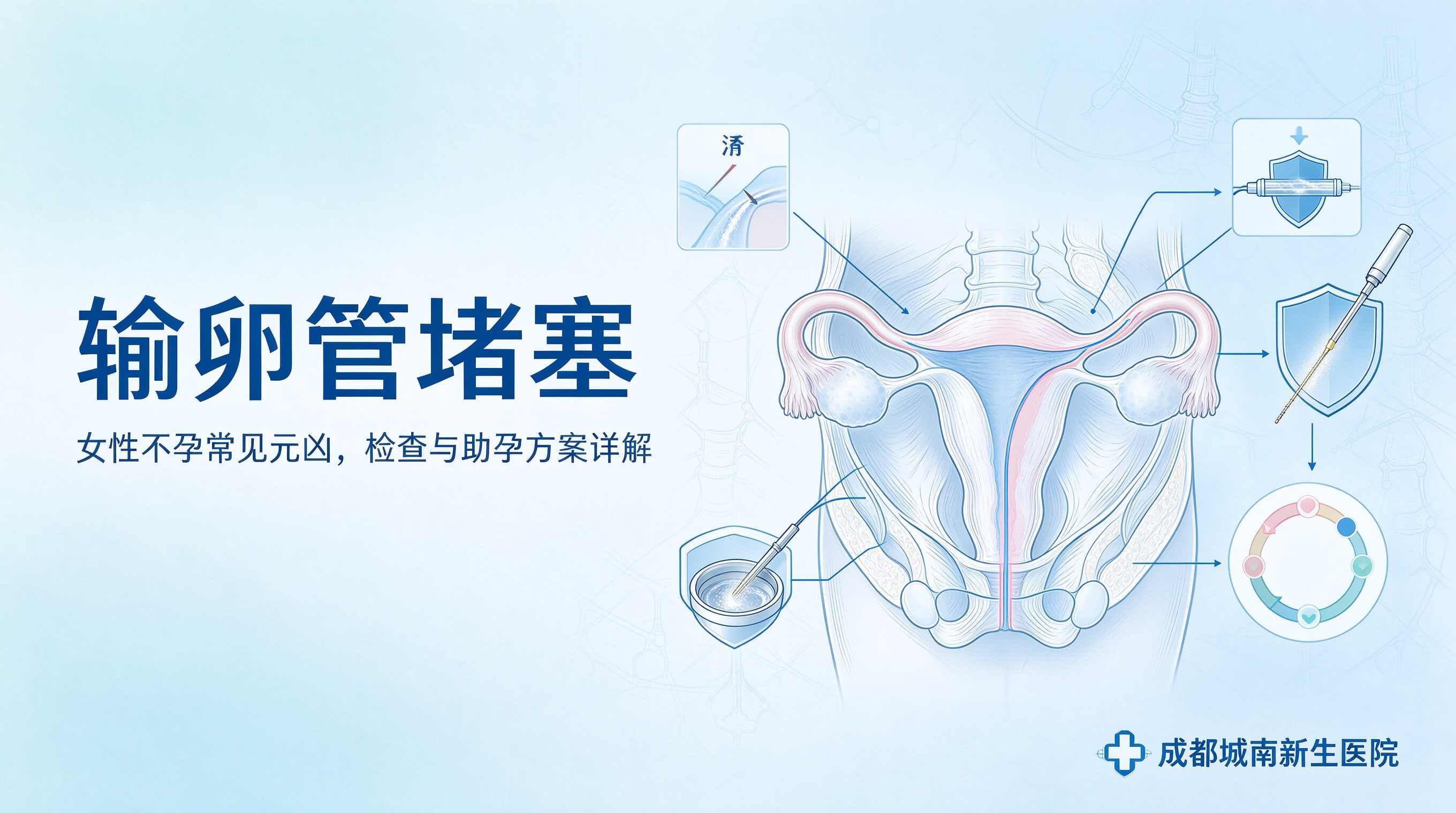 输卵管堵塞：女性不孕常见元凶，检查与助孕方案详解