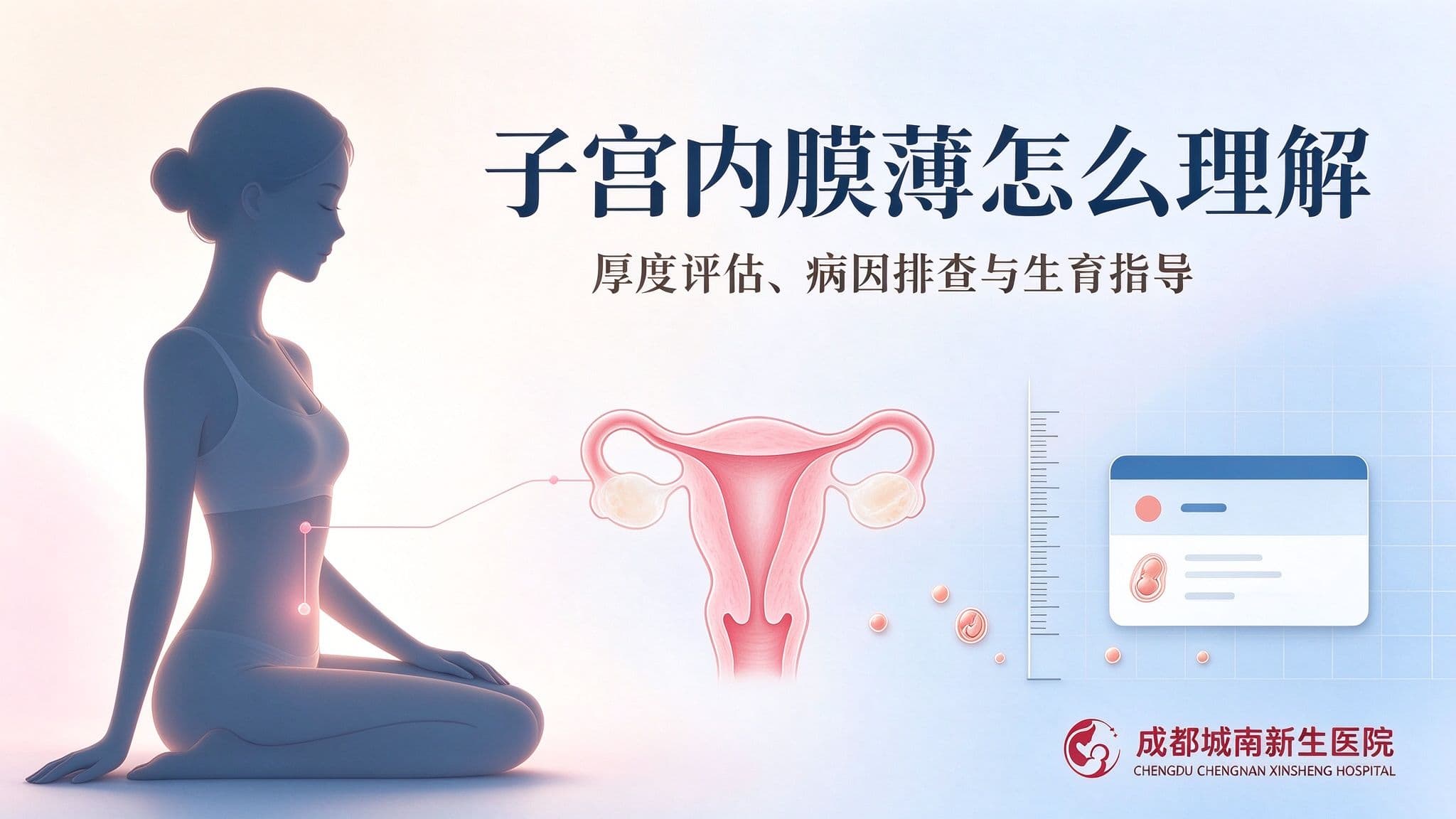 成都备孕女性科普:薄型子宫内膜病因、诊疗与备孕全解读